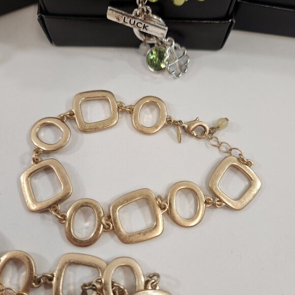 Avon Bracelet Lot Unique Elements Inspiration Enchanting Evening Statement - Picture 2 of 9